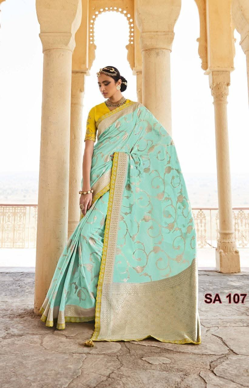 Pure dola silk sarees