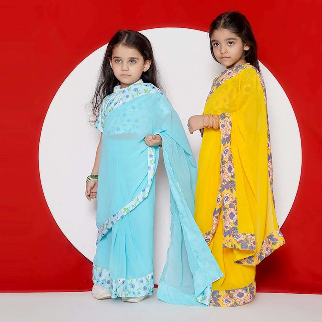 Kids special saree collection*