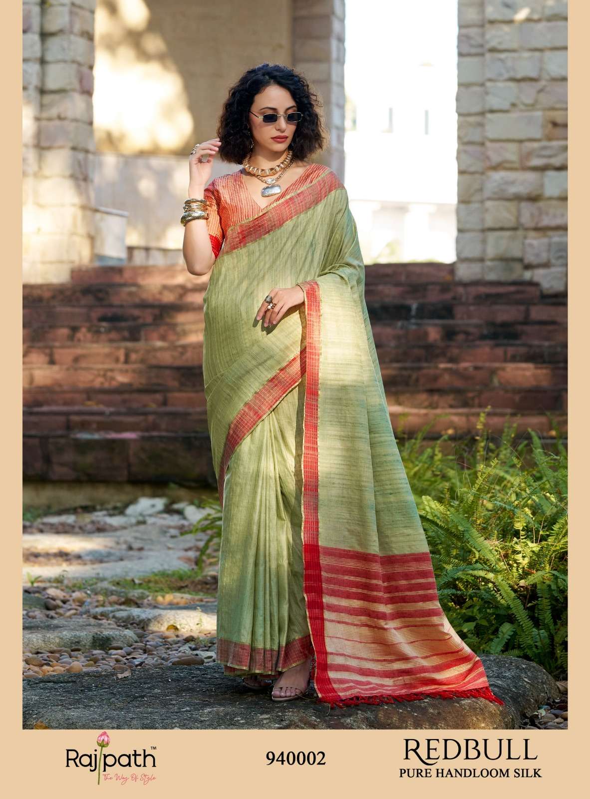 Pure Handloom Katan ;Saree