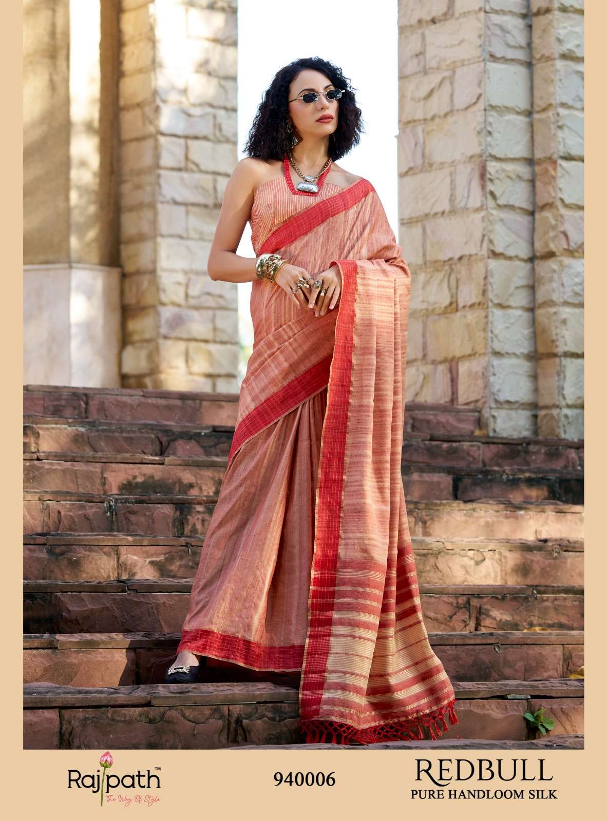 Pure Handloom Katan ;Saree