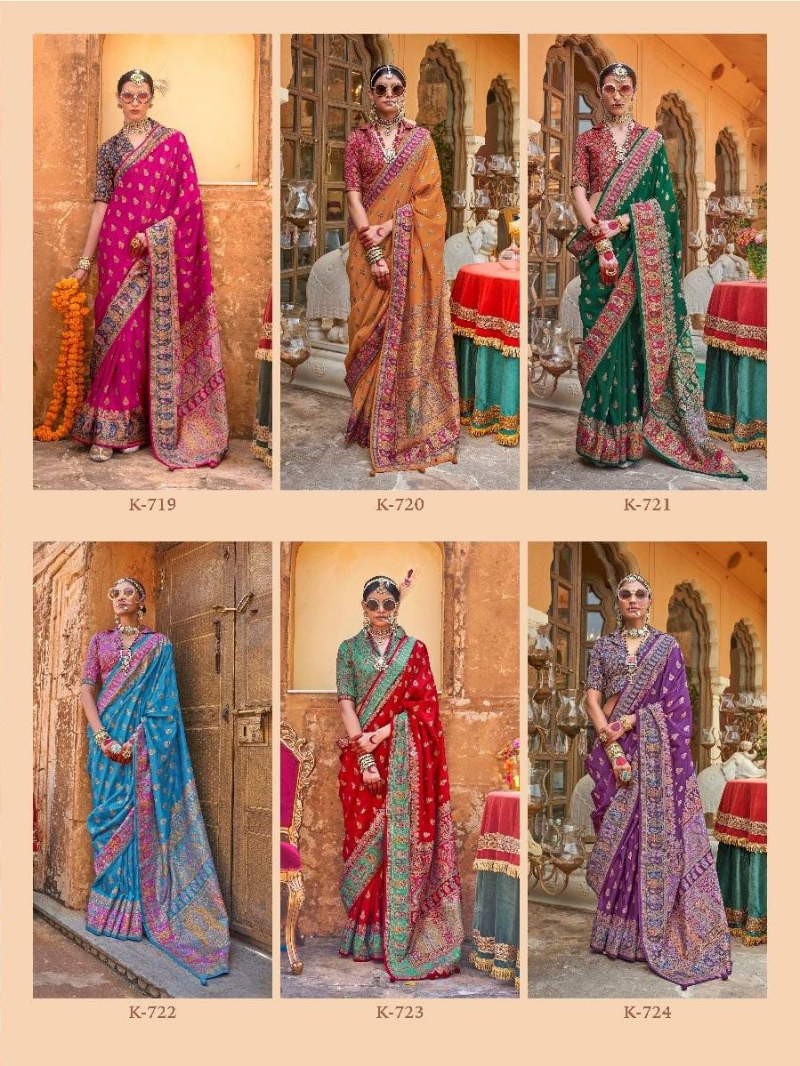 High Quality Super 801 P.v Silk saree