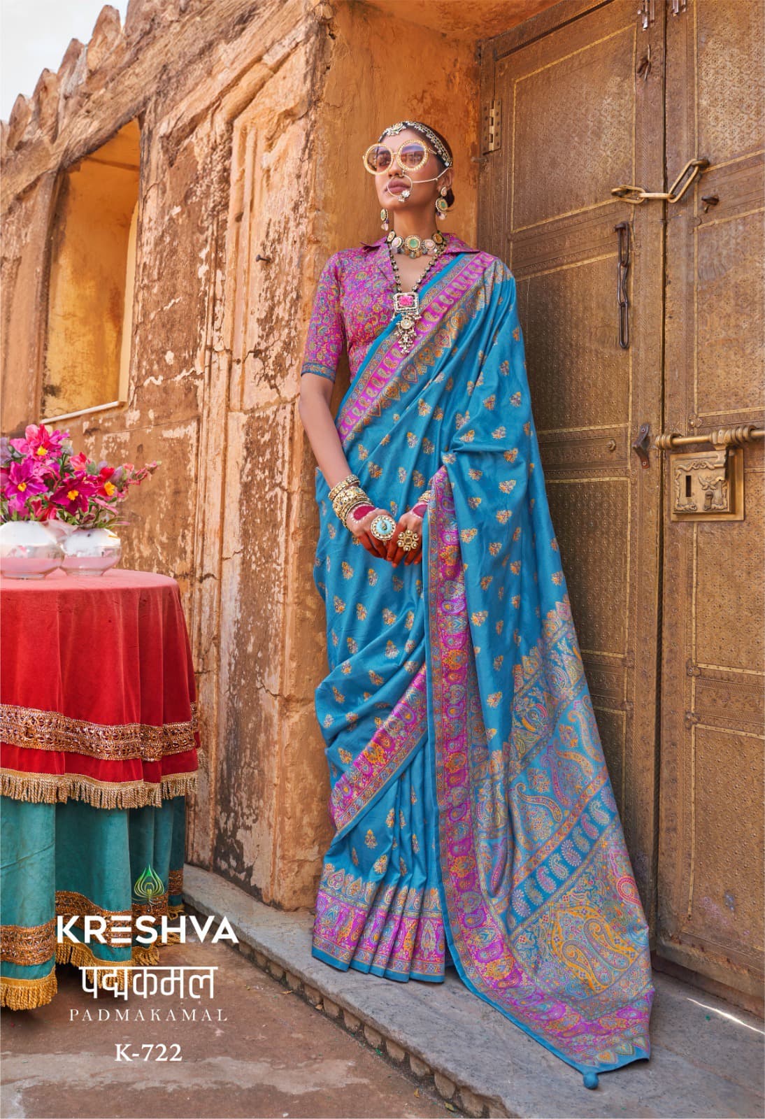 High Quality Super 801 P.v Silk saree