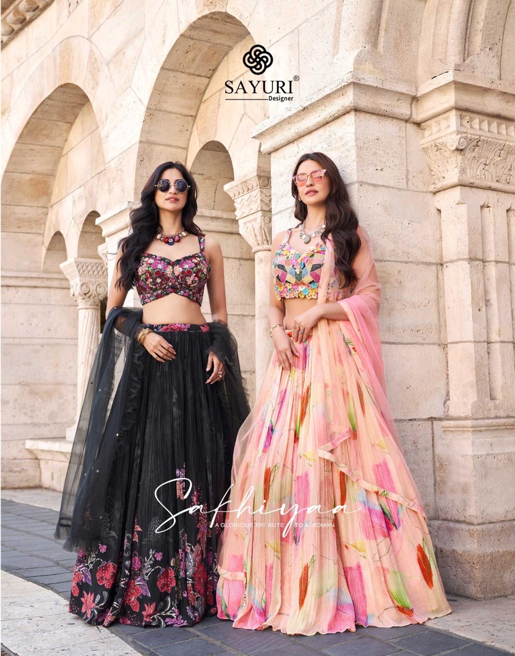 *SAYURI DESIGNER fullstitched Lehenga