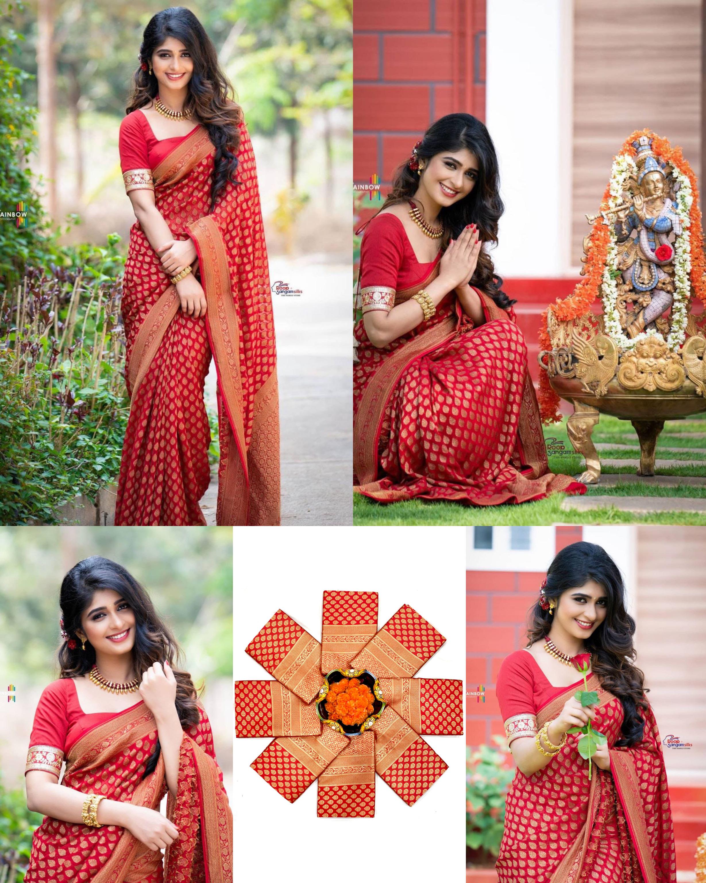 SOFT LICHI SILK SAREE