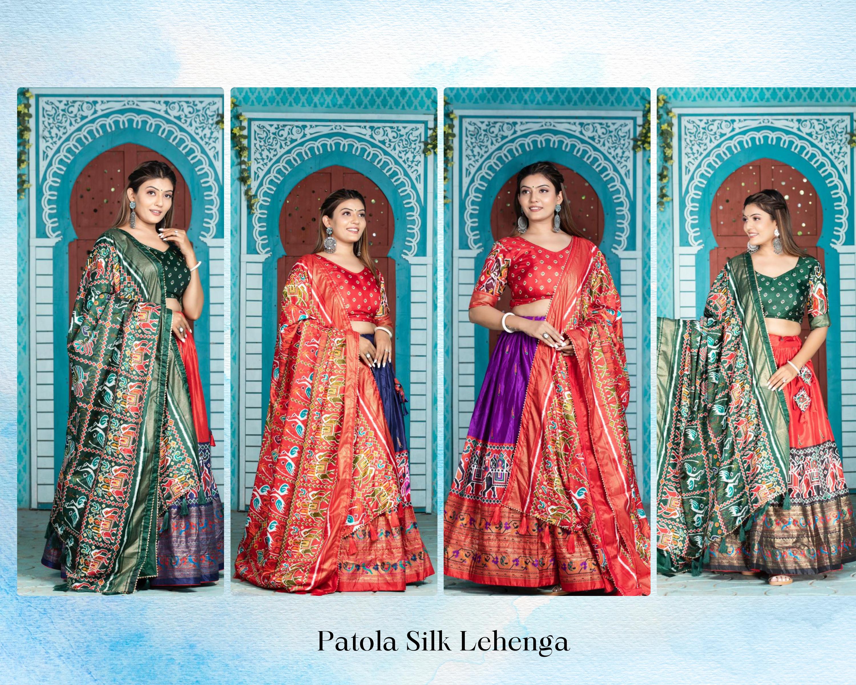 Premium Quality Paithani-Patola Lehenga Collection*