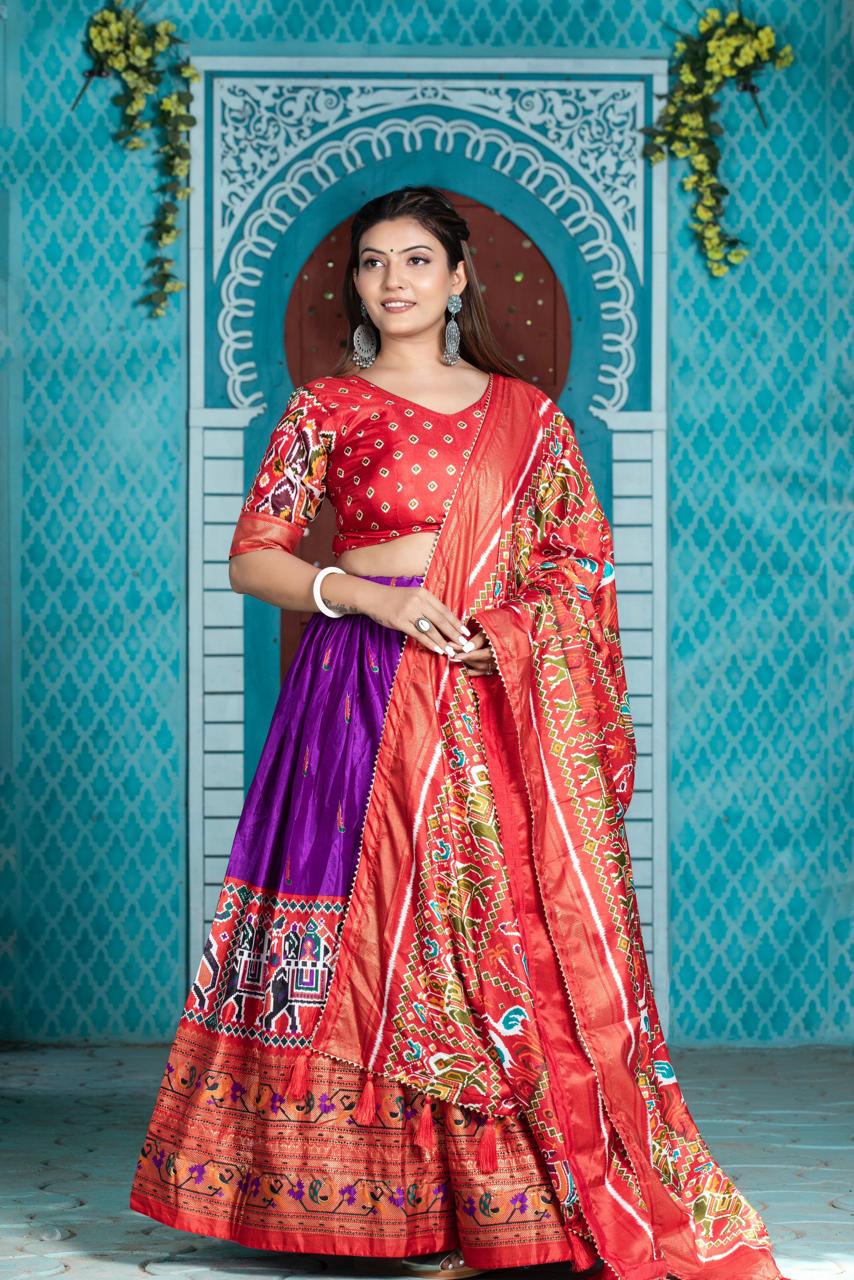 Premium Quality Paithani-Patola Lehenga Collection*