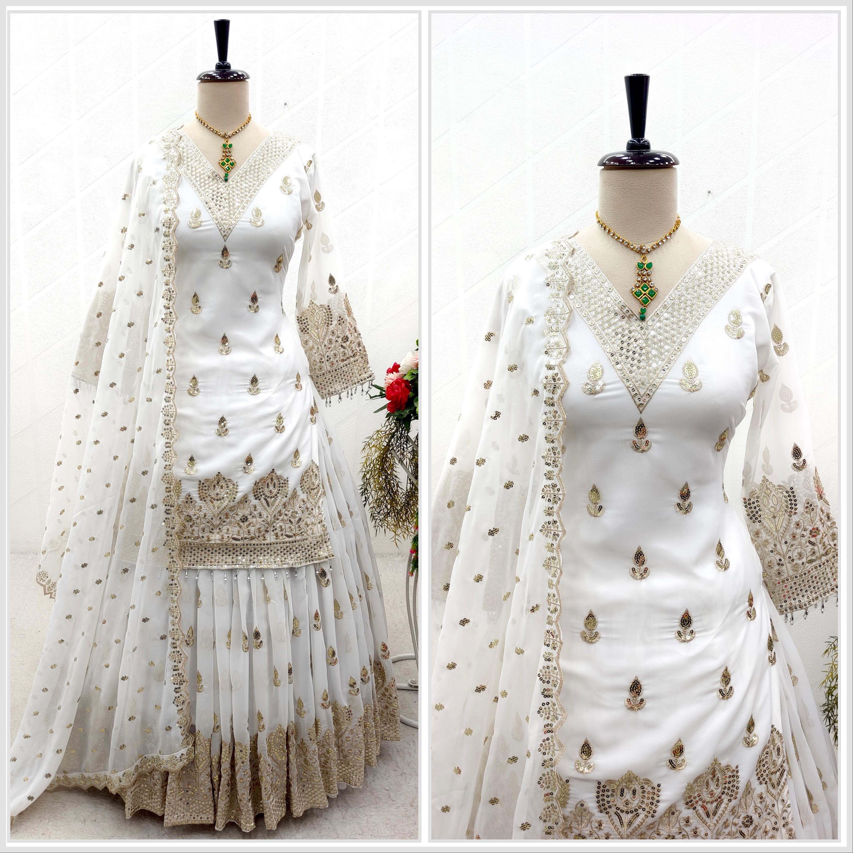 Launching New Design Top-Lehenga With Dupatt Set*