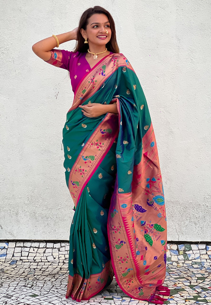 SUPER HIT CHANDRAKOR PAITHANI SAREES*