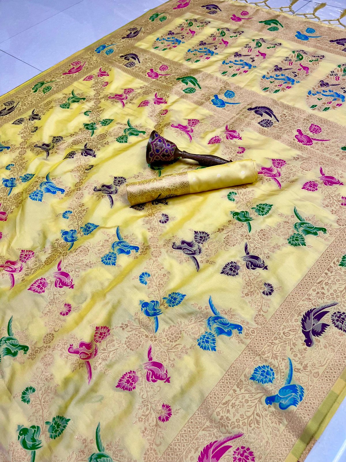 Pure silk sarees total 25 color s