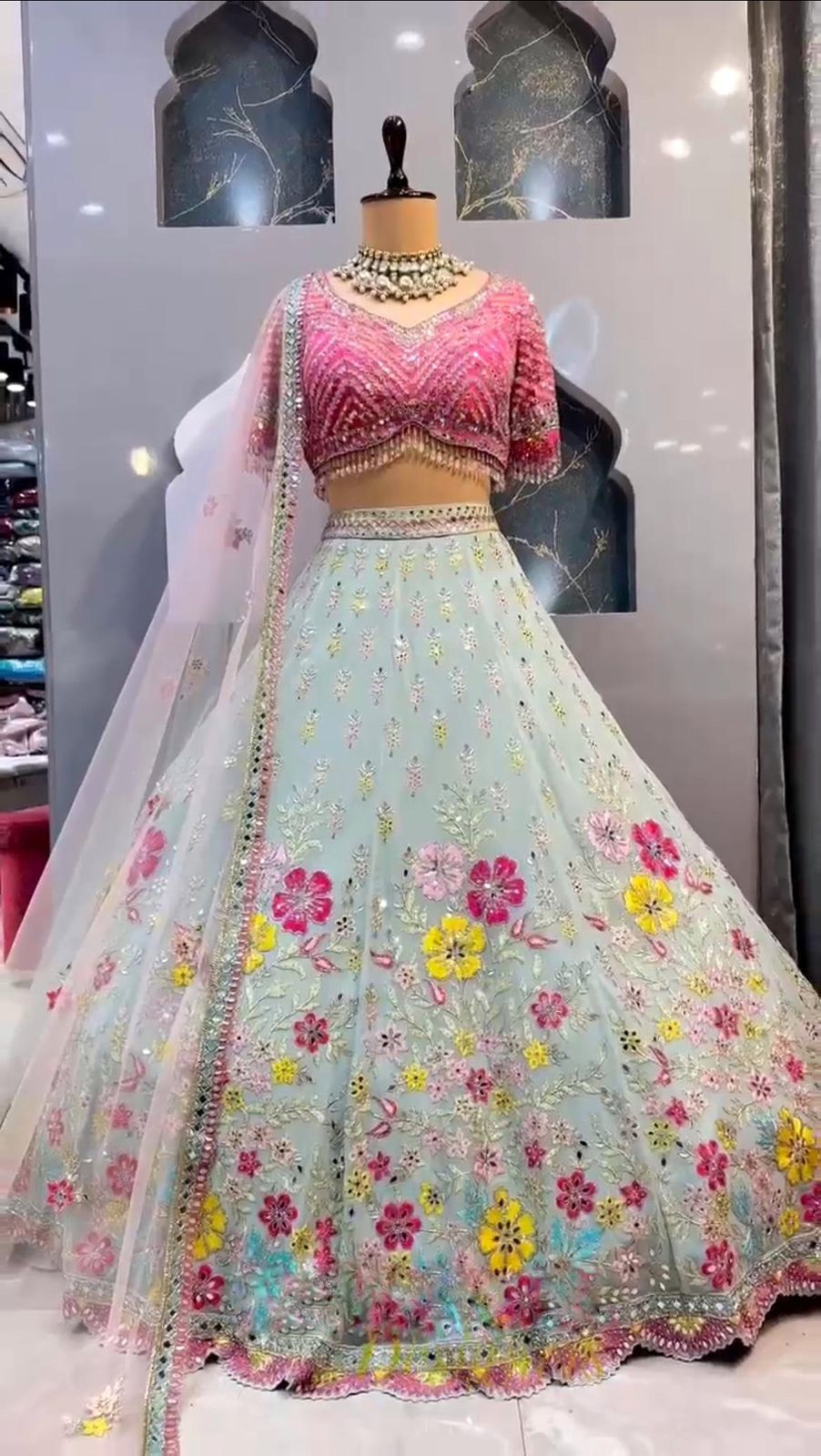 Launching Real Mirror Lehenga, Exceptional Quality with Can-Can and Canvas Layers, A Perfect Fusion of Glamour and Comfort