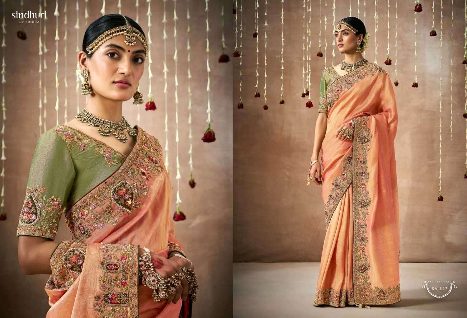 Wedding special heavy saree collection*