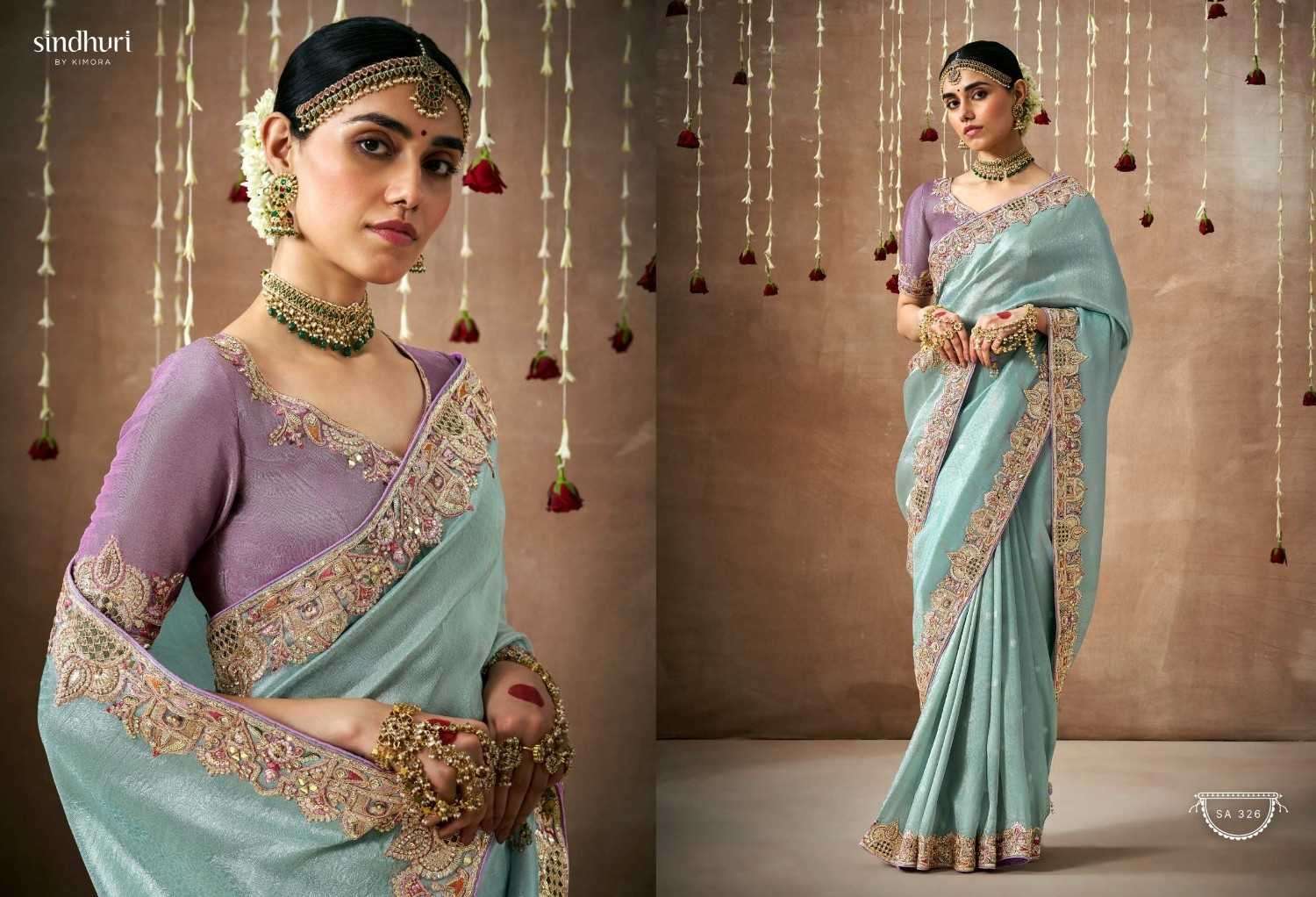 Wedding special heavy saree collection*