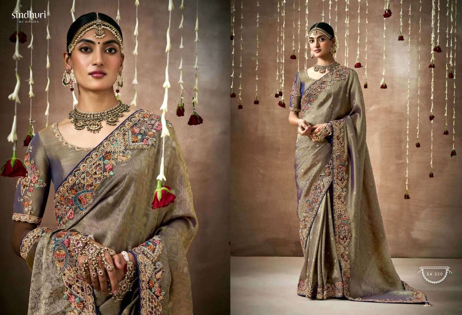 Wedding special heavy saree collection*