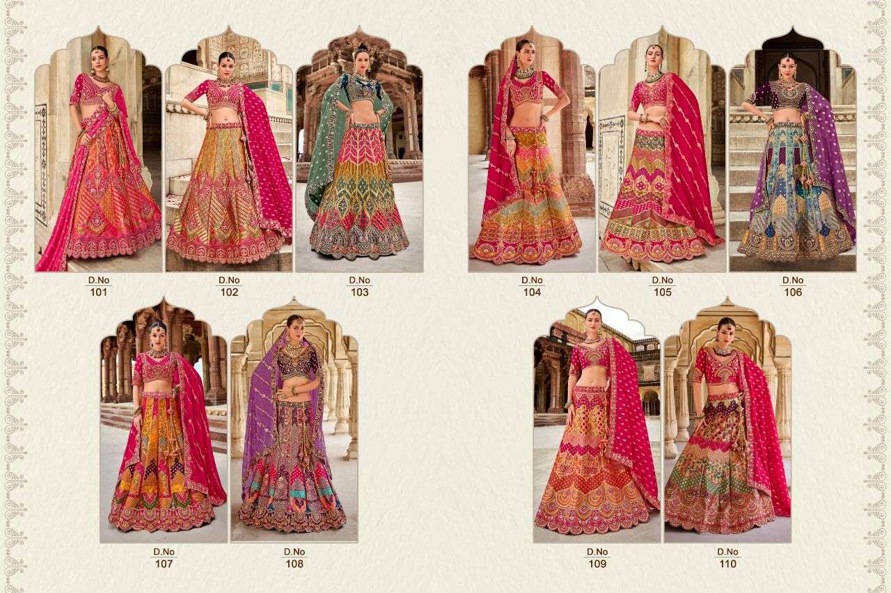 Banarasi silk Semi-Stitched Lehenga choli