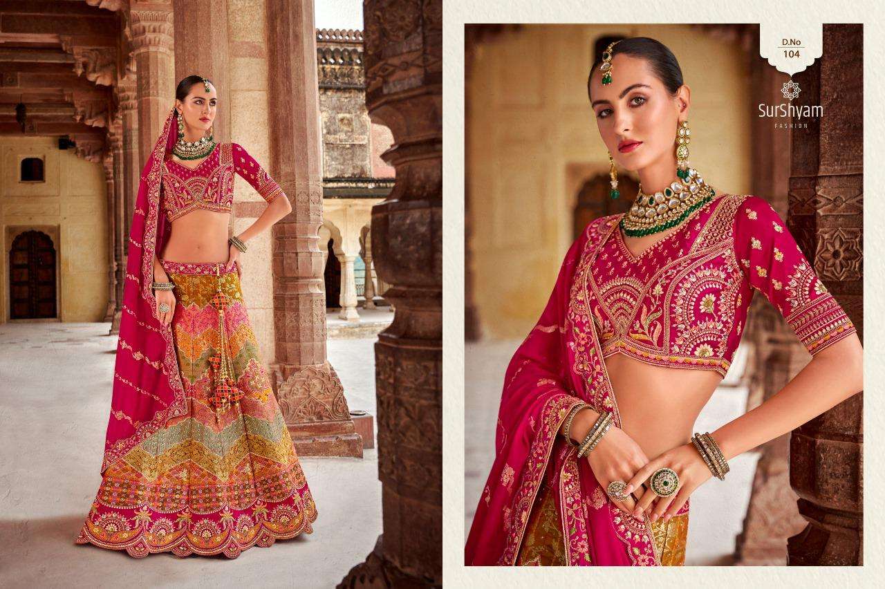 Banarasi silk Semi-Stitched Lehenga choli