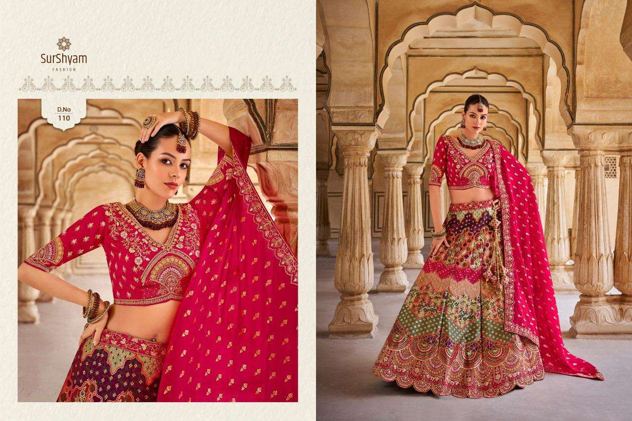 Banarasi silk Semi-Stitched Lehenga choli