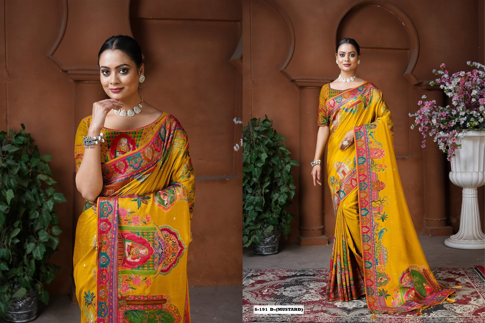 Embrace the beauty of tradition With This Dola Silk Position Work Saree For those who appreciate the art of weaving tradition into elegance*.