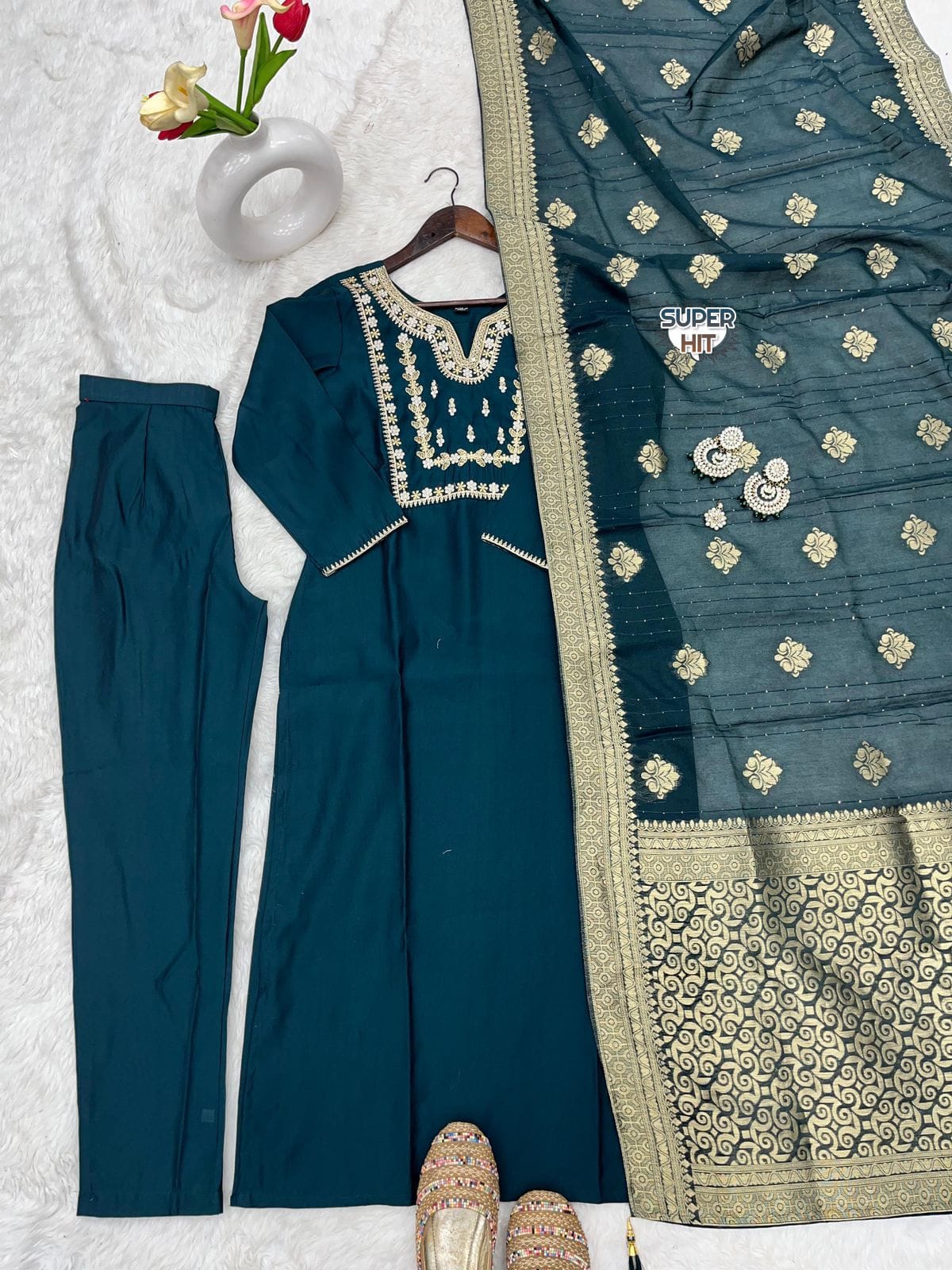 NEW LUNCHING EXCLUSIVE FULLY STITCHED KURTI SET COLLECTION🍁*