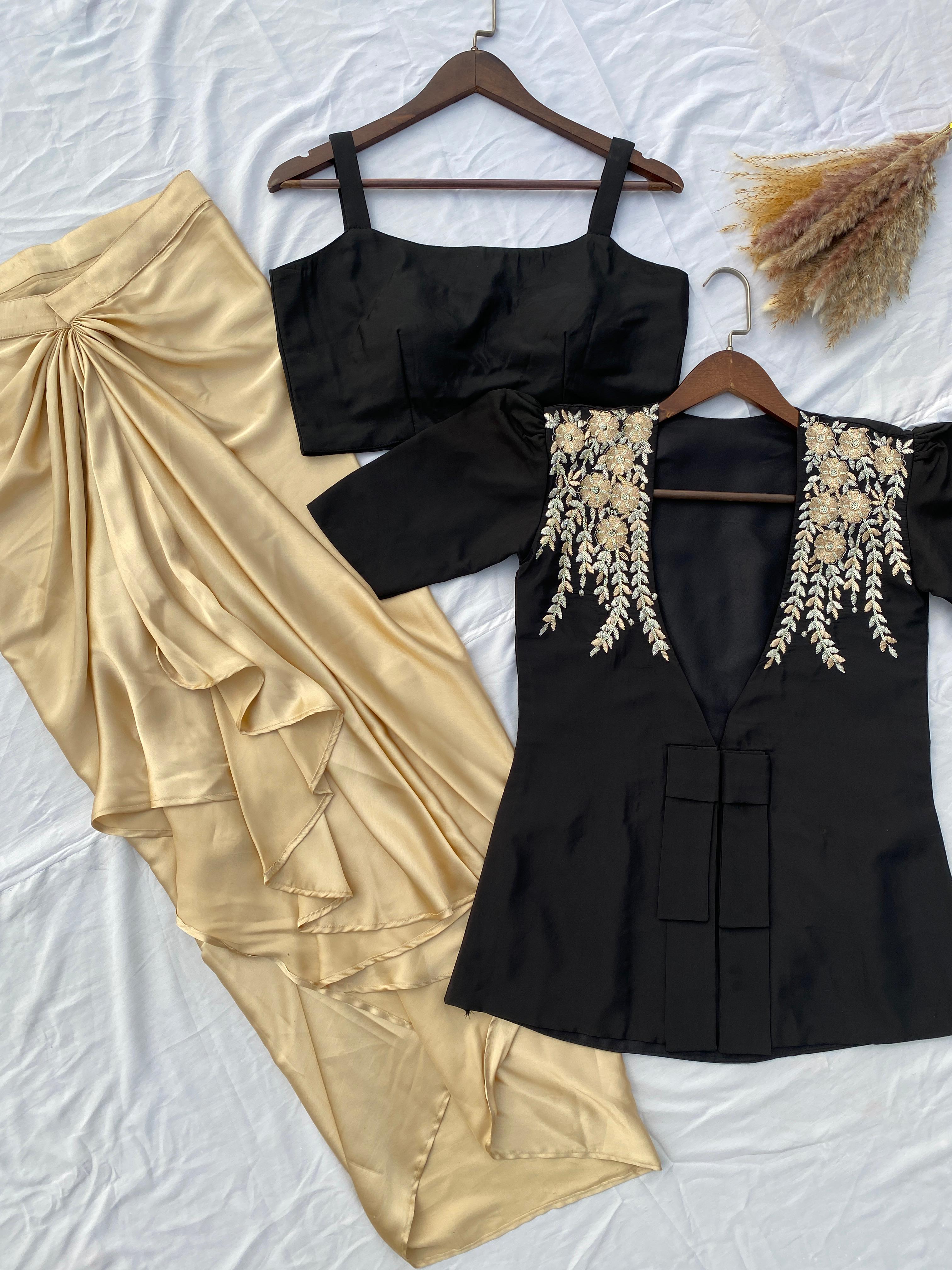 NEW THREE PIECE WESTERN OUTFIT FOR TRENDY WEDDING SEASON*