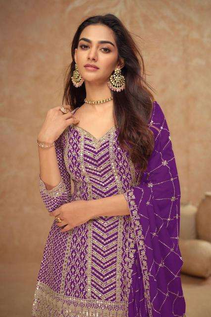 Gulkayra Designer Palak Vol 3 Wedding Wear Readymade Suits .