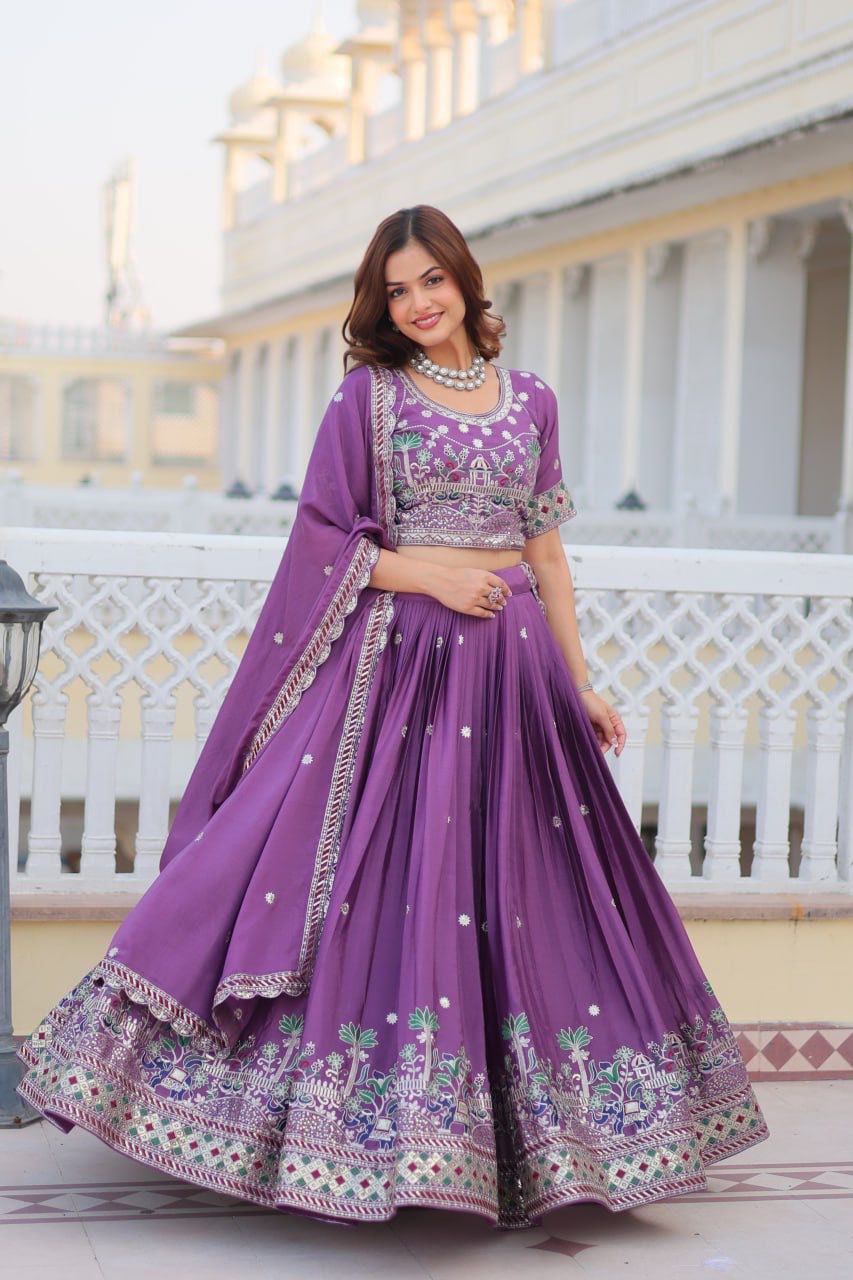 FUNCTION SPECIAL fullstitched LEHENGA CHOLI*