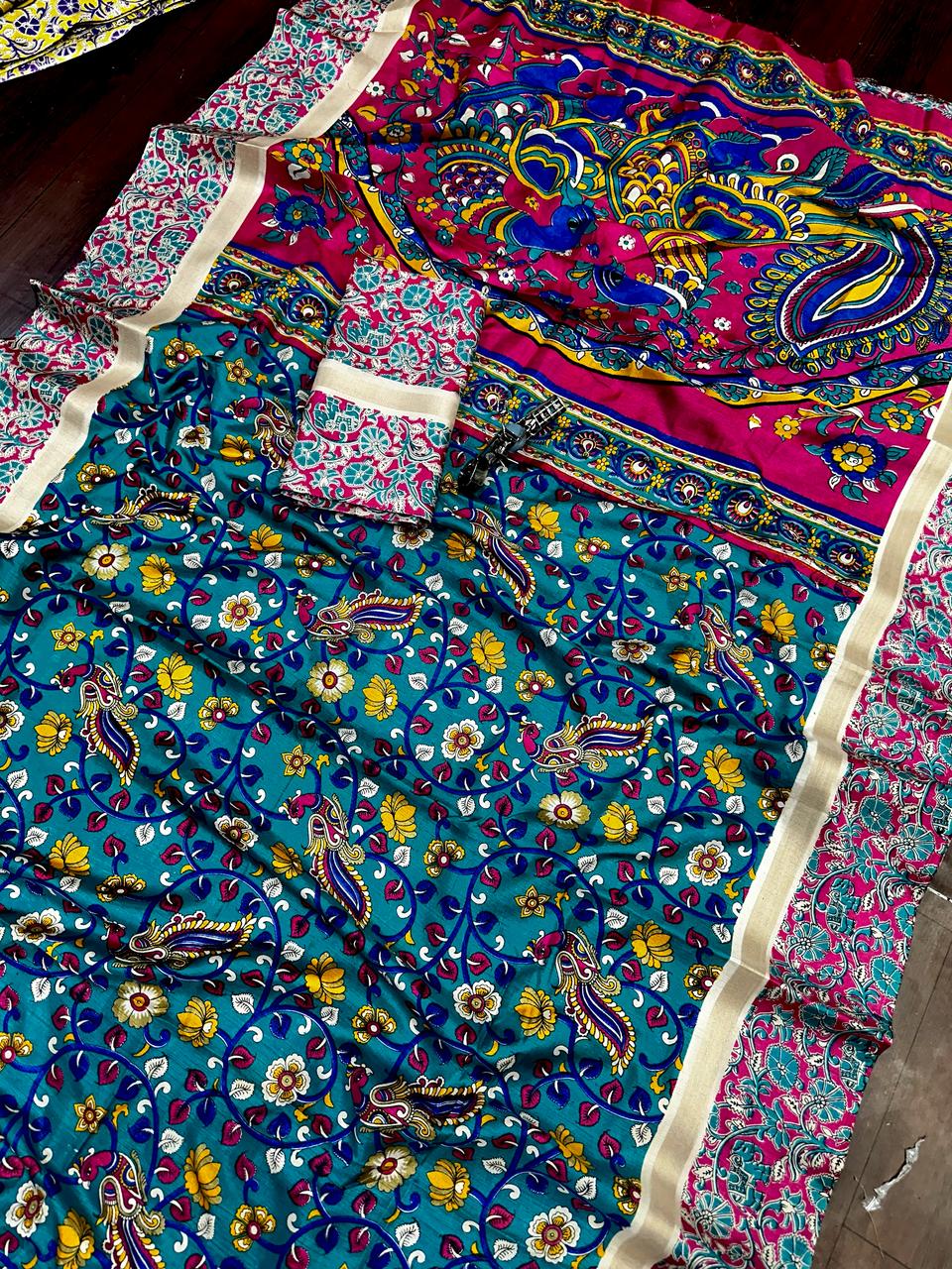 mul mul cotton saree with jari patta border..&nbsp;