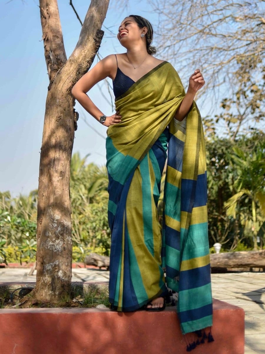 Saree fabric - *khadi cotton*