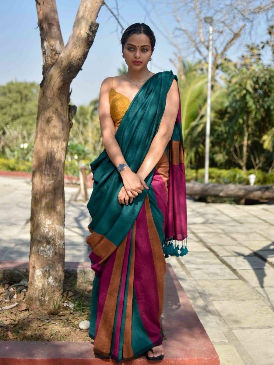 Saree fabric - *khadi cotton*