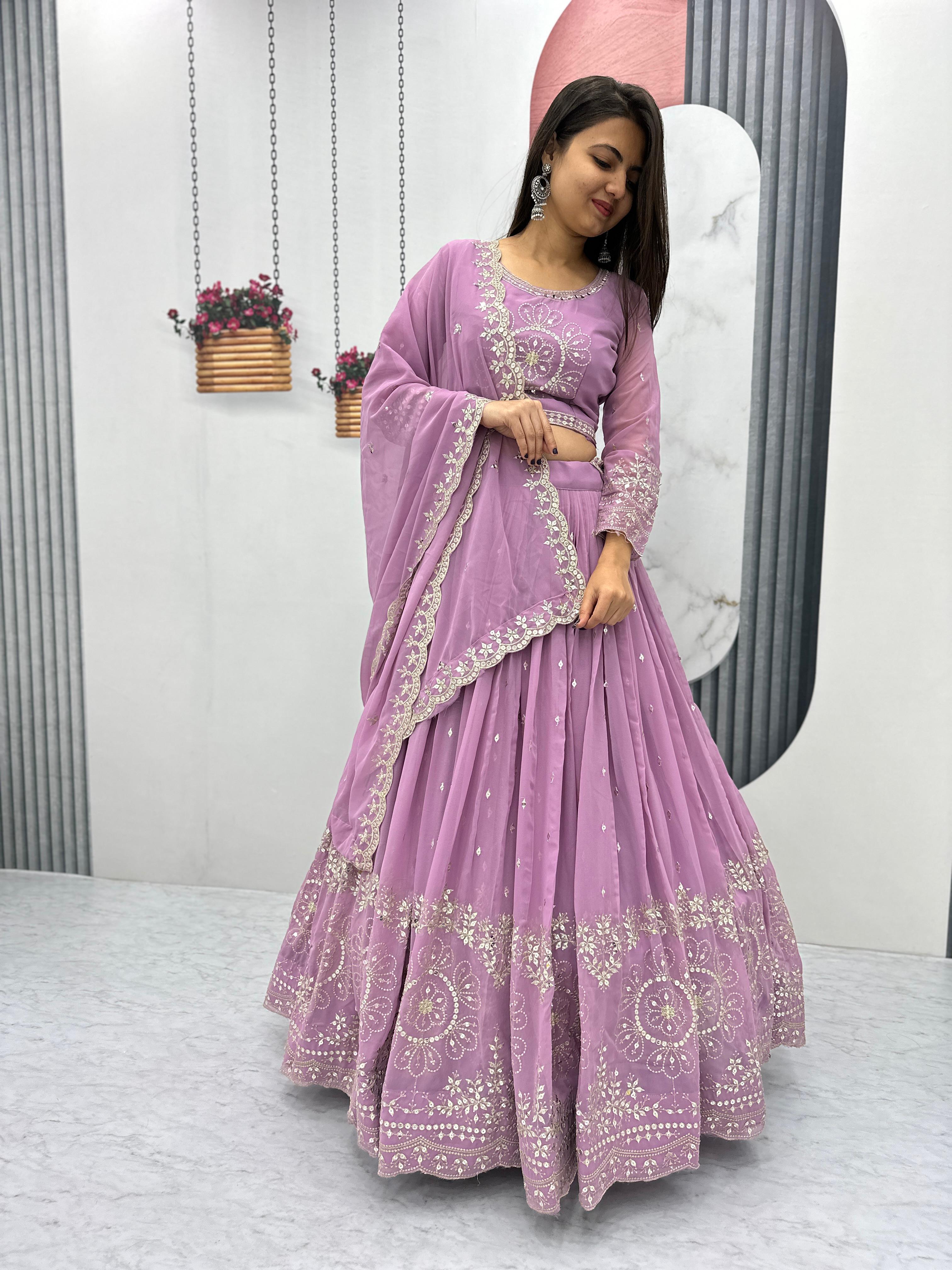 Launching Embroidered Lehenga Choli👗💌*