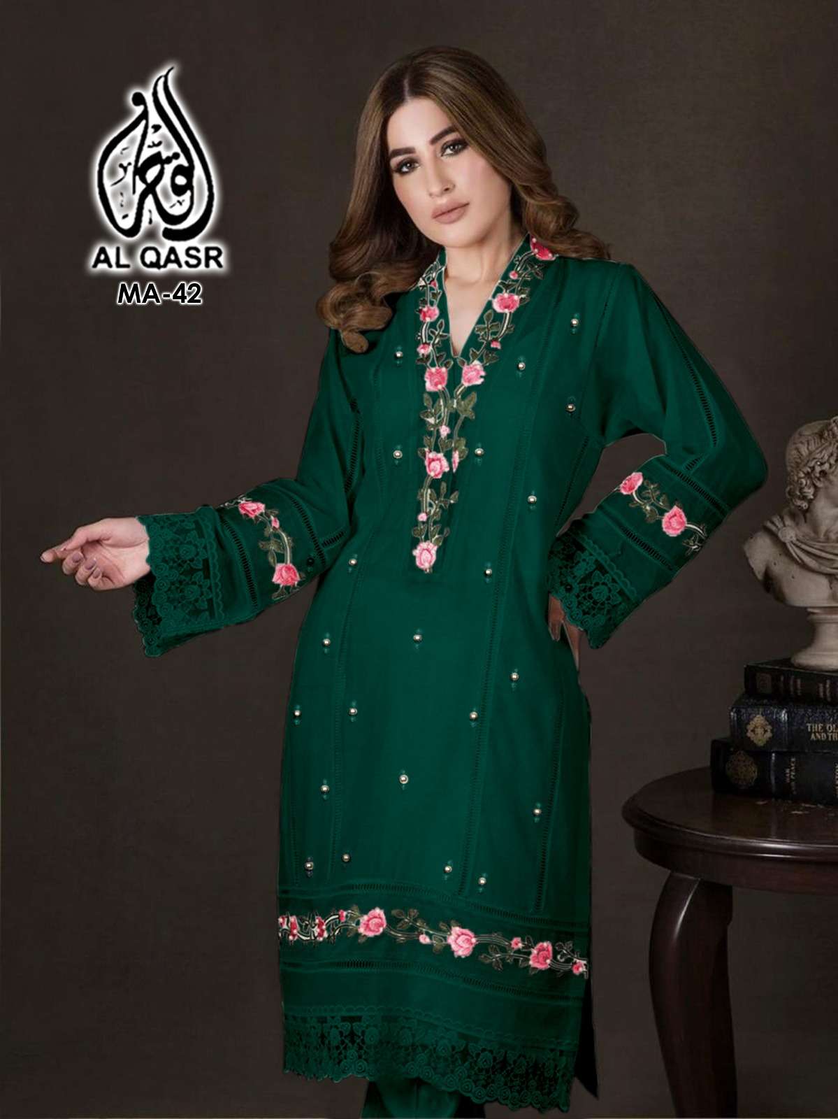 Designer Tunic embellished with Beautiful Embroidery