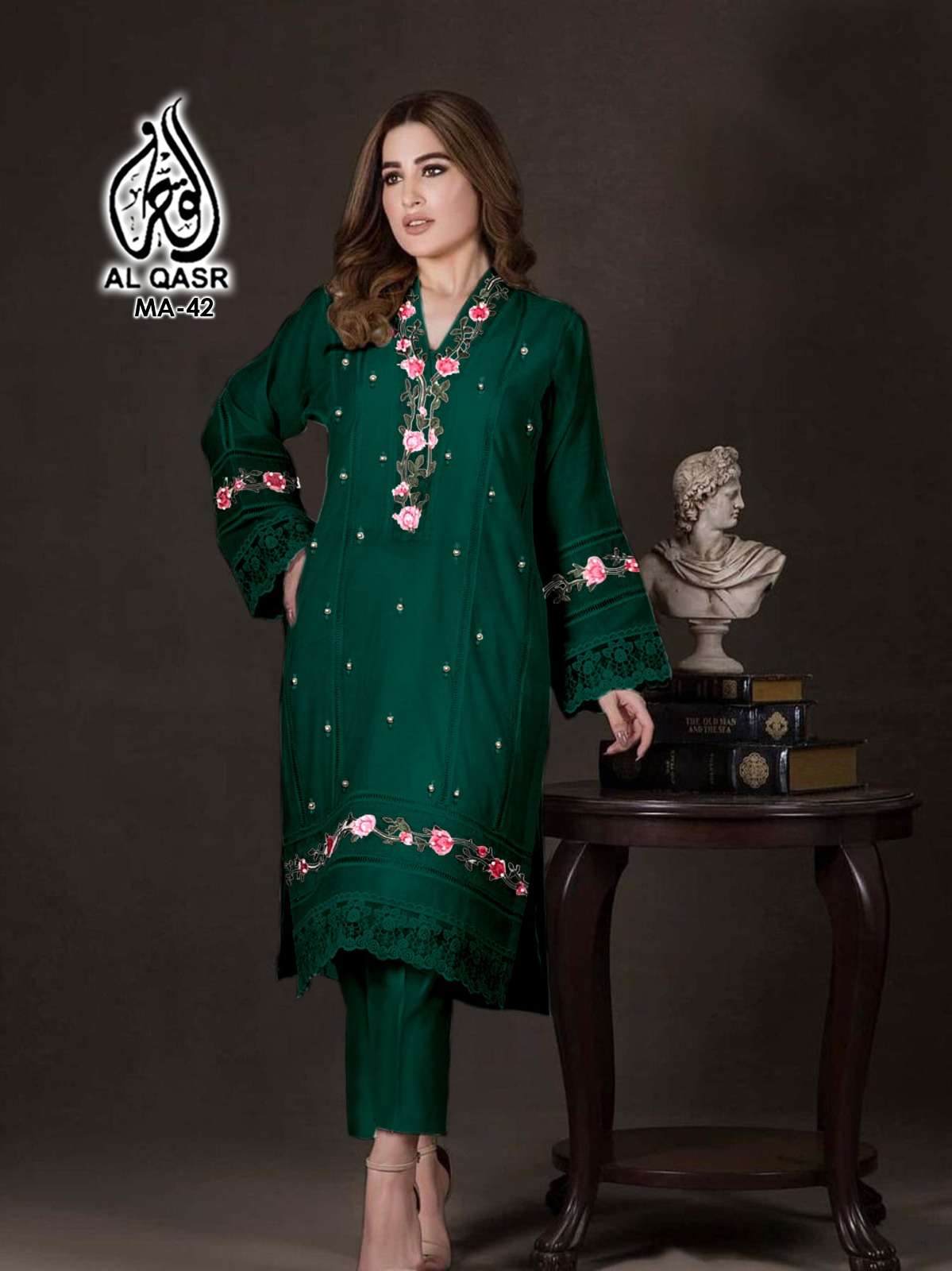 Designer Tunic embellished with Beautiful Embroidery