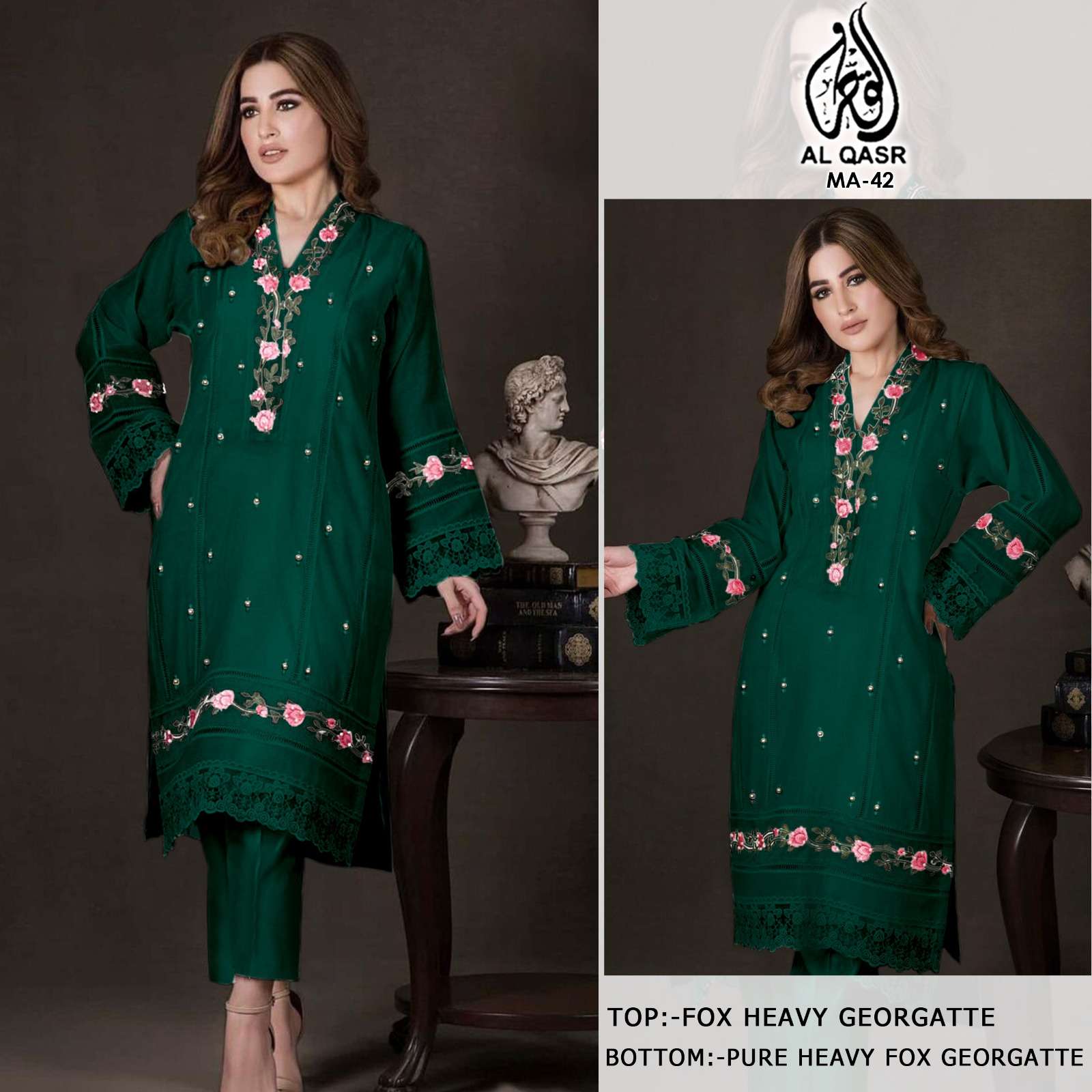 Designer Tunic embellished with Beautiful Embroidery