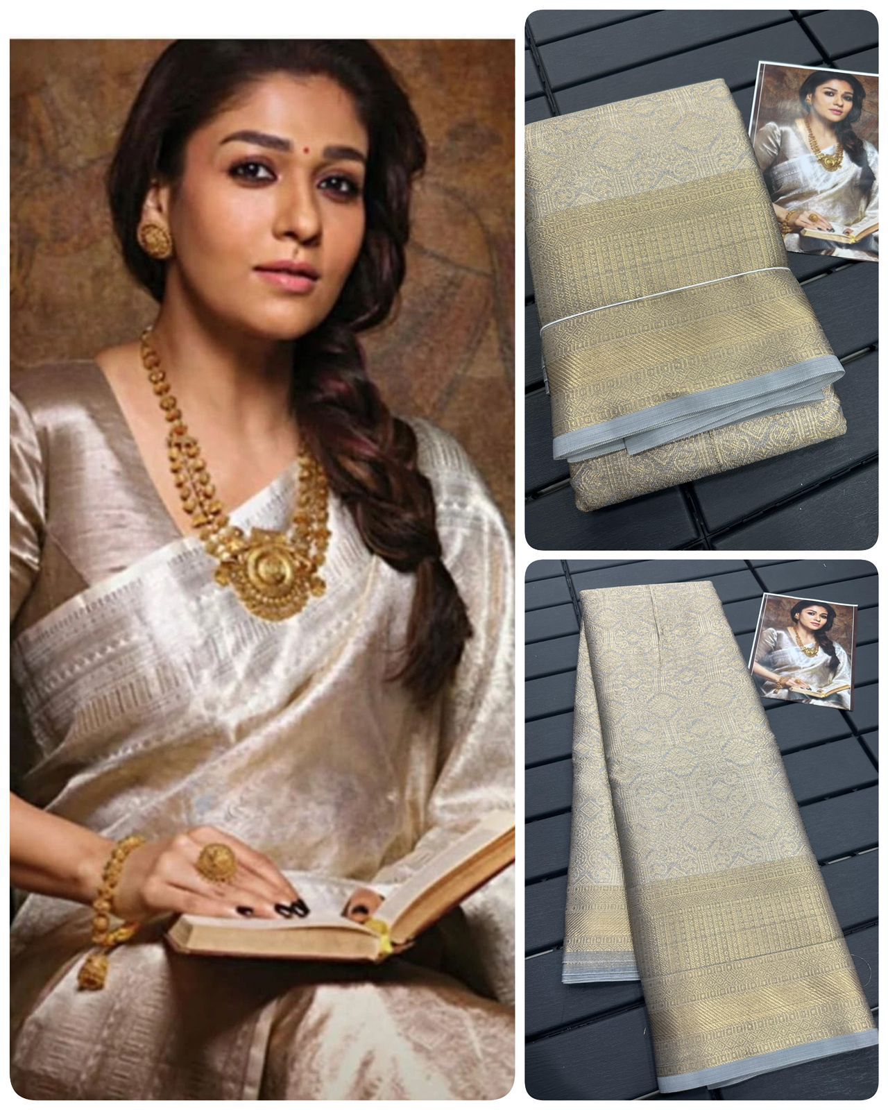 Pure Kanchivaram Silk Lounching New Design*