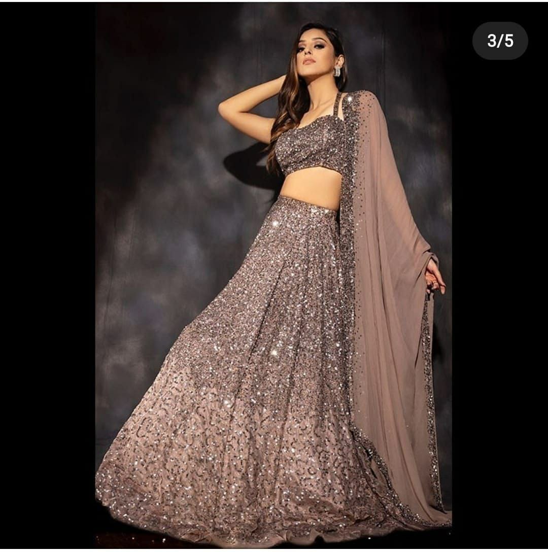 Presenting You Most Beautiful Most Gorgeous Lehenga Design*