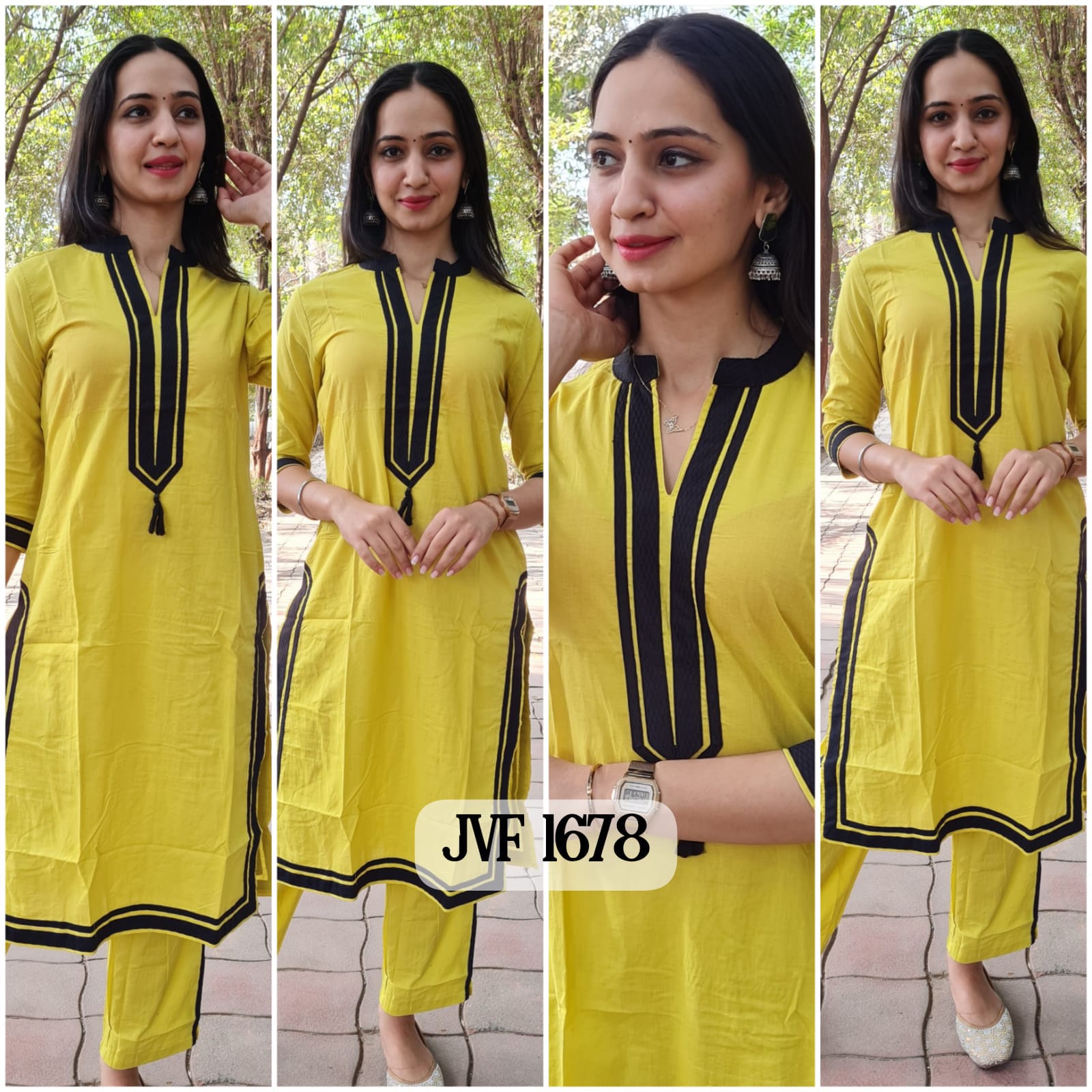 JVF 1678/79  Chic &amp; Trendy Kurta Collections for Modern Women your go-to for any occasion