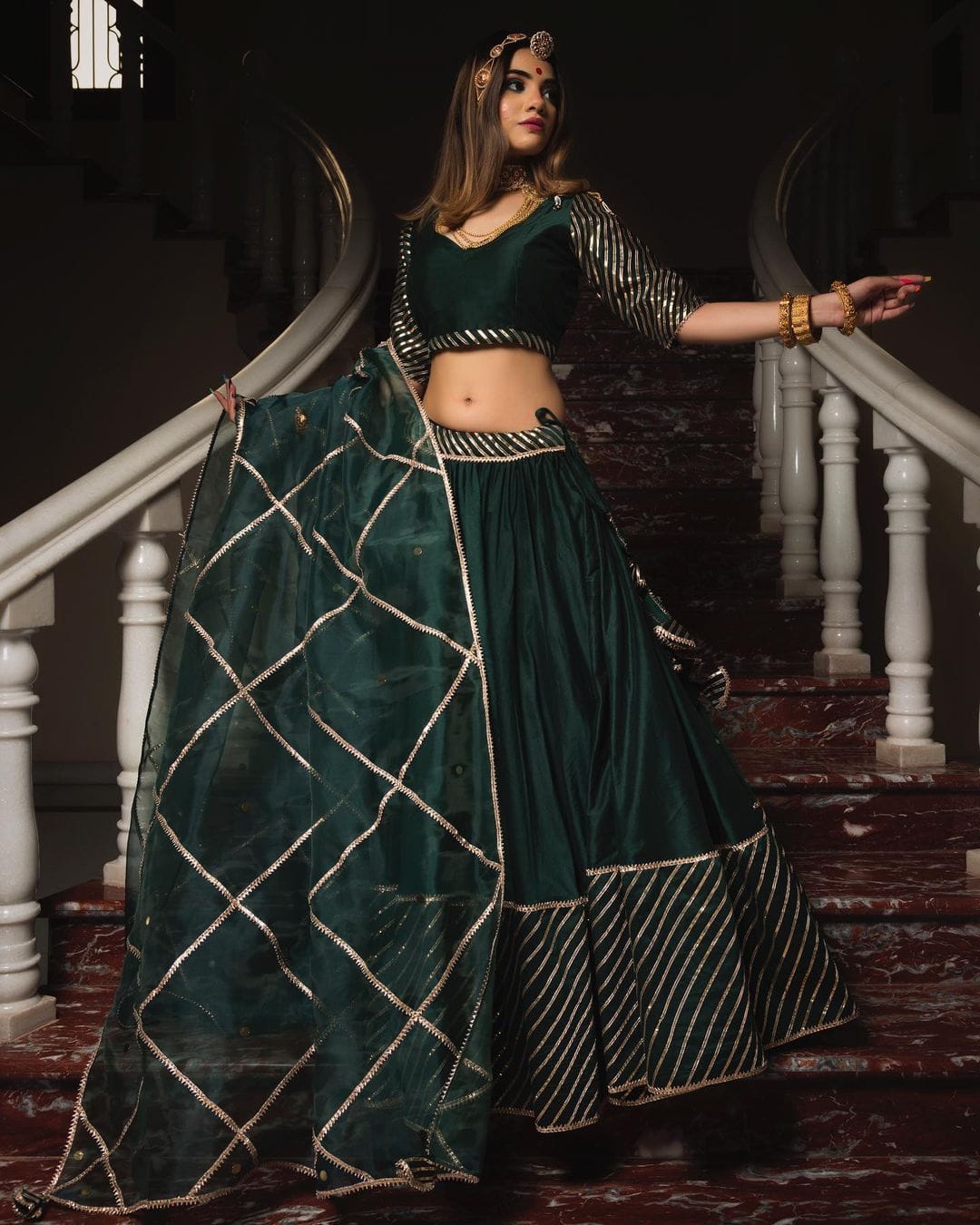 Presenting You Most Beautiful Most Awaited Latest Lehenga Collection*