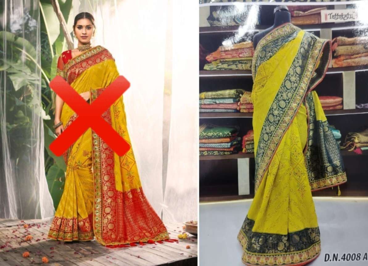 SILK &amp; FANCY FABRIC WITH ZARI WEAVING &amp; HEAVY WORK SAREE&nbsp;&nbsp;