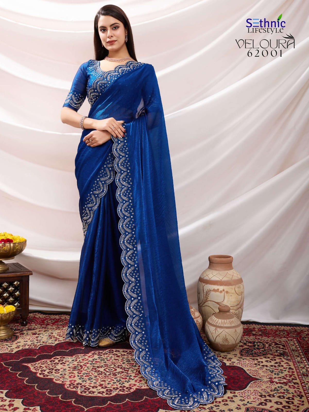 Chiffon Saree Collection For Women .