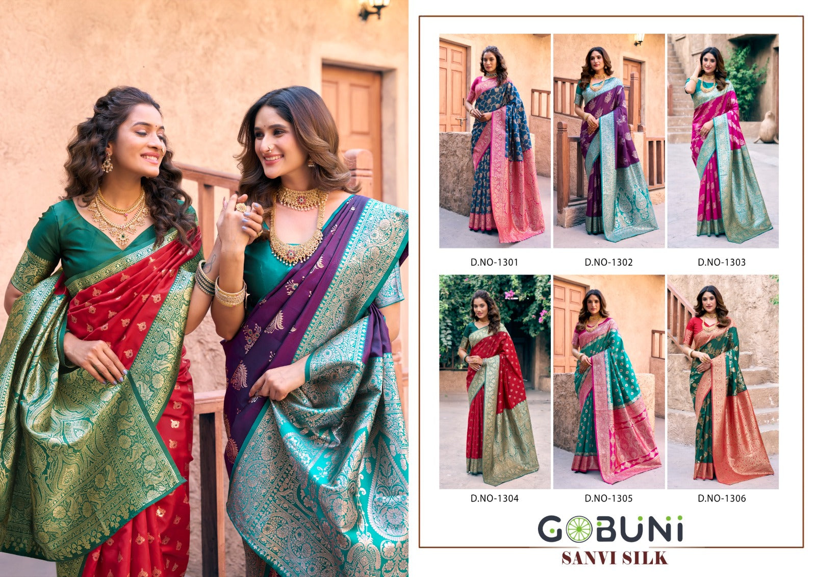 Gobuni's Saree 'Feel the Luxury, Wear the Legacy.'*😍