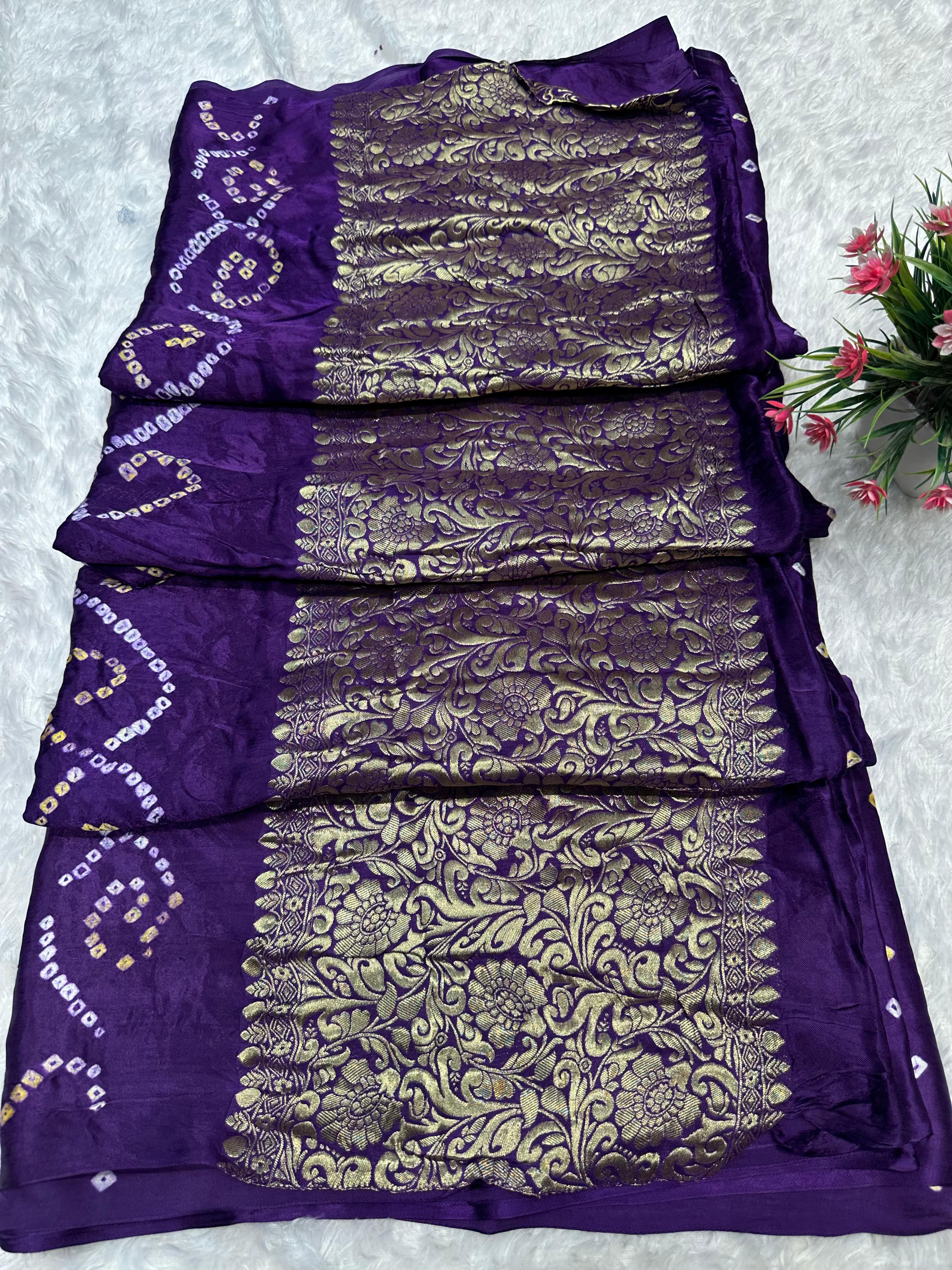 Bandhej Saree