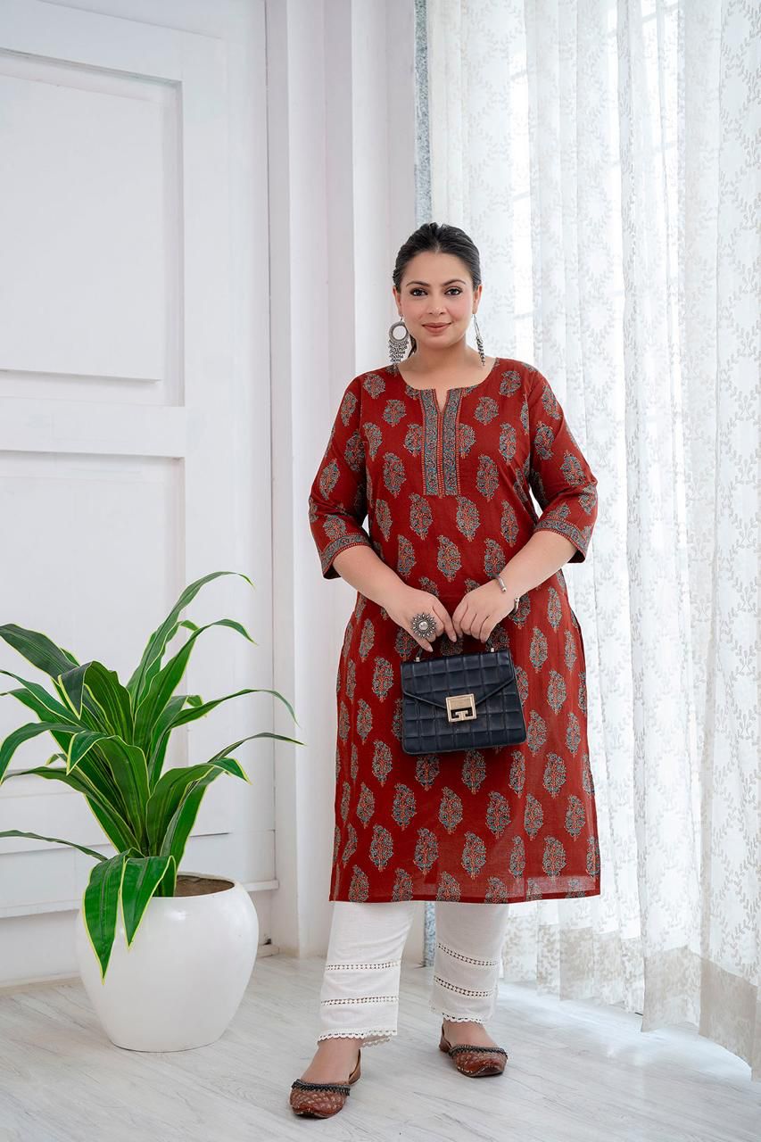 PLUS SIZE KURTA*  *PREMIUM QUALITY*