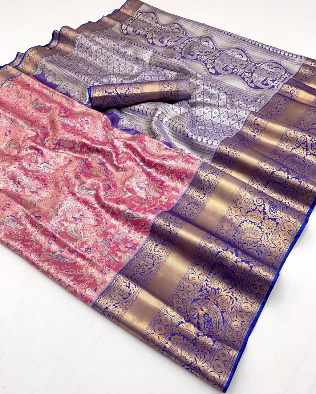 Pure Handloom Dharmavaram Weaving Silk