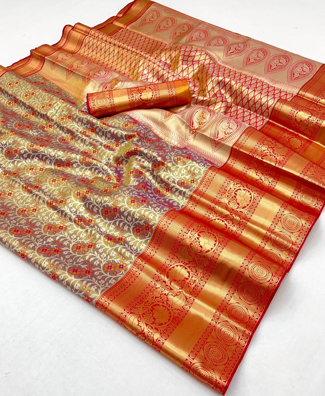 Pure Handloom Dharmavaram Weaving Silk