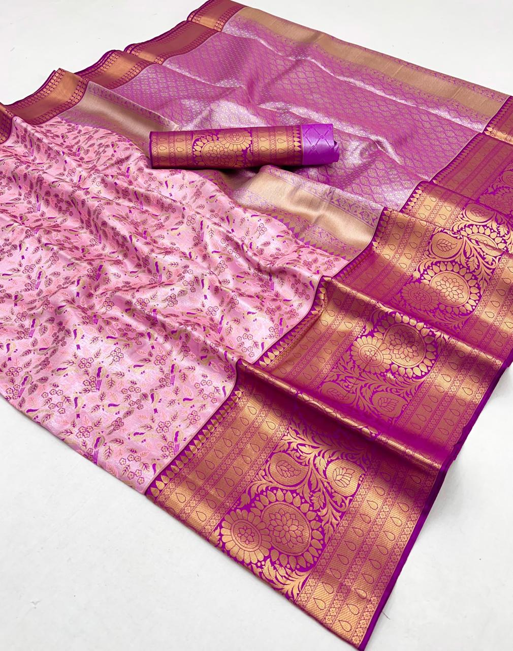 Pure Handloom Dharmavaram Weaving Silk