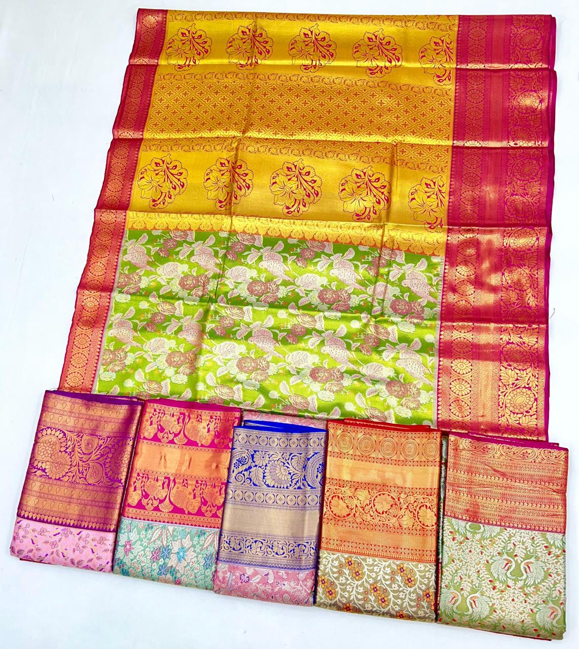 Pure Handloom Dharmavaram Weaving Silk