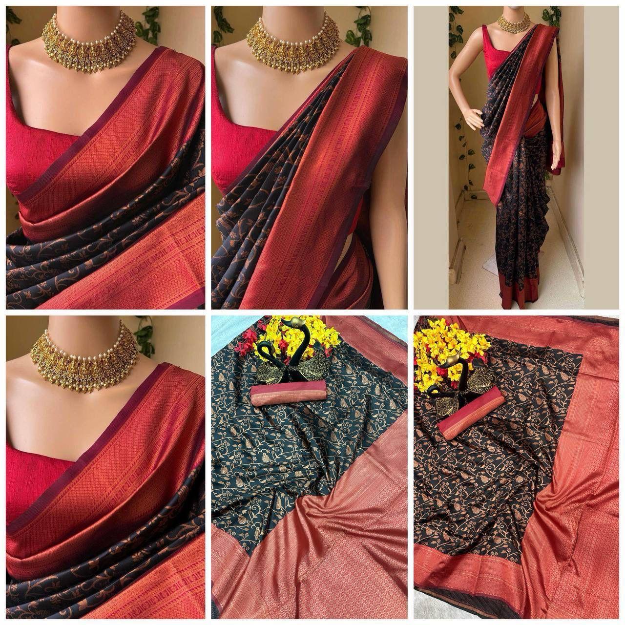 Presenting Enchanting Yet Breathable Organic Banarasi Sarees