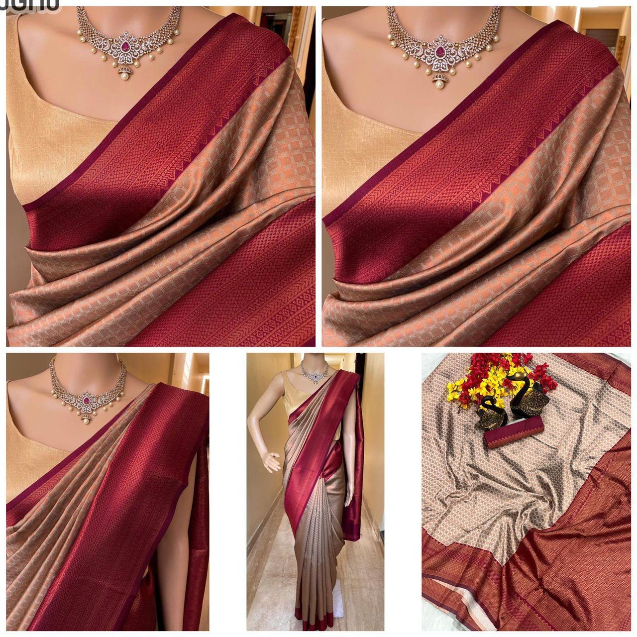 Presenting Enchanting Yet Breathable Organic Banarasi Sarees