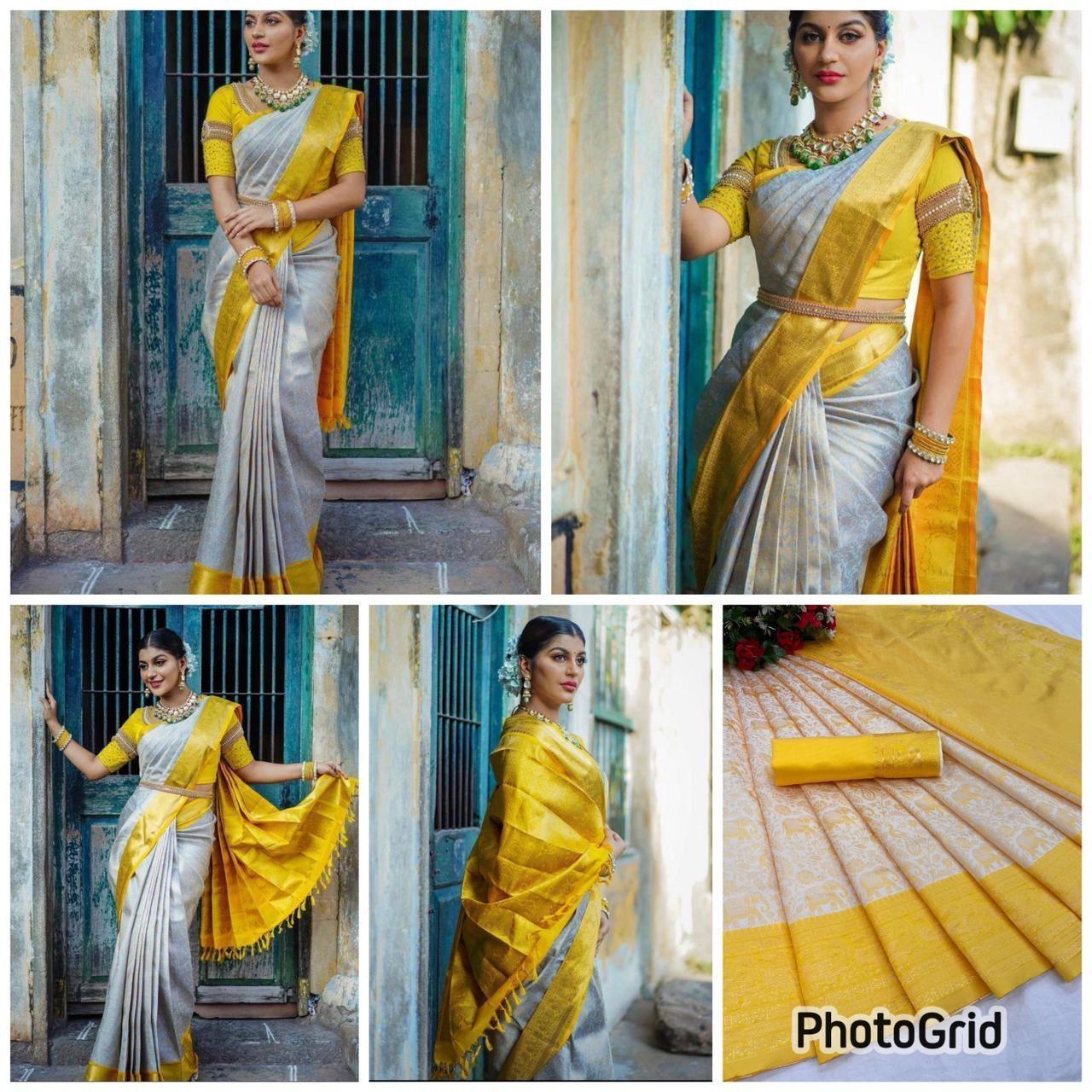 Presenting Enchanting Yet Breathable Organic Banarasi Sarees