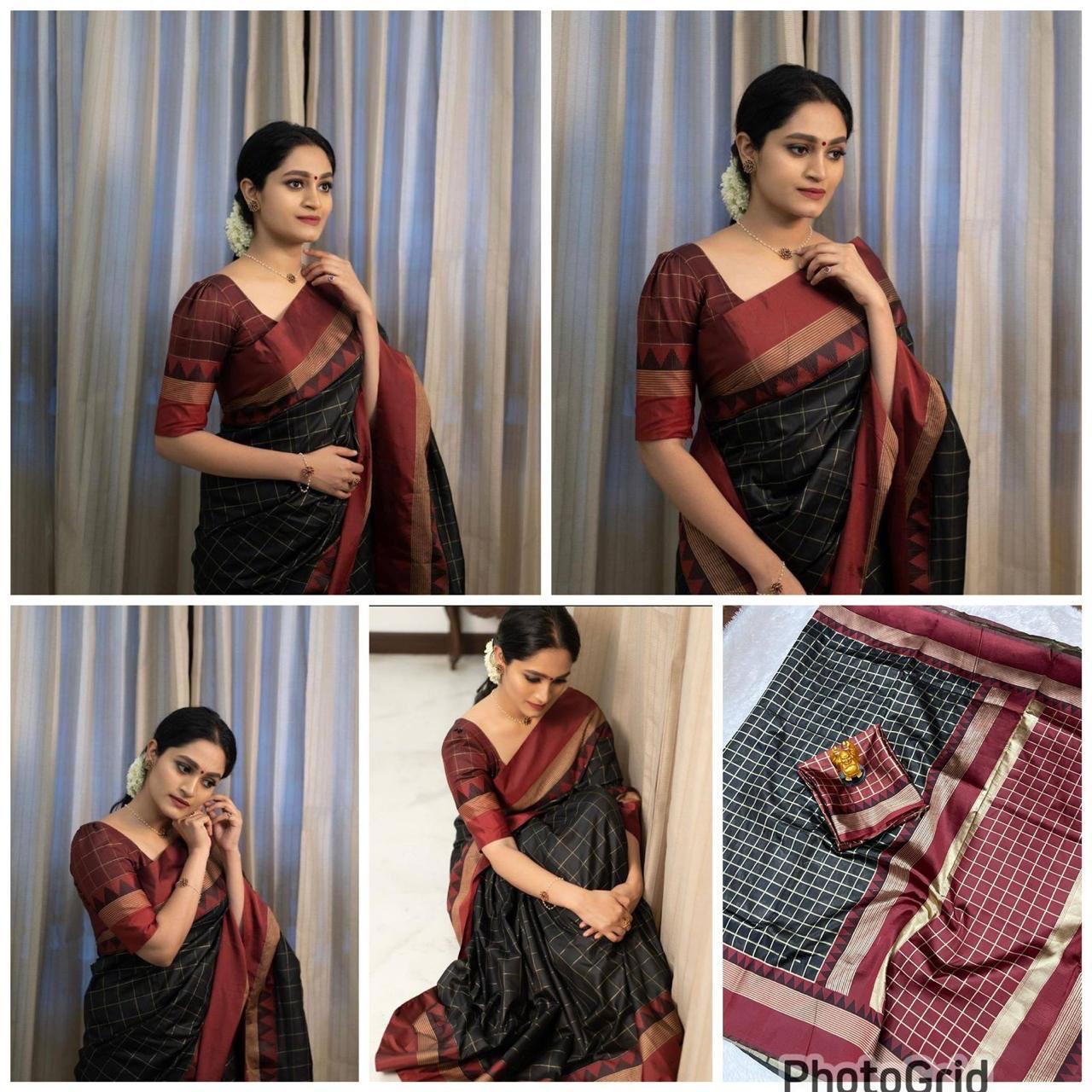 Presenting Enchanting Yet Breathable Organic Banarasi Sarees