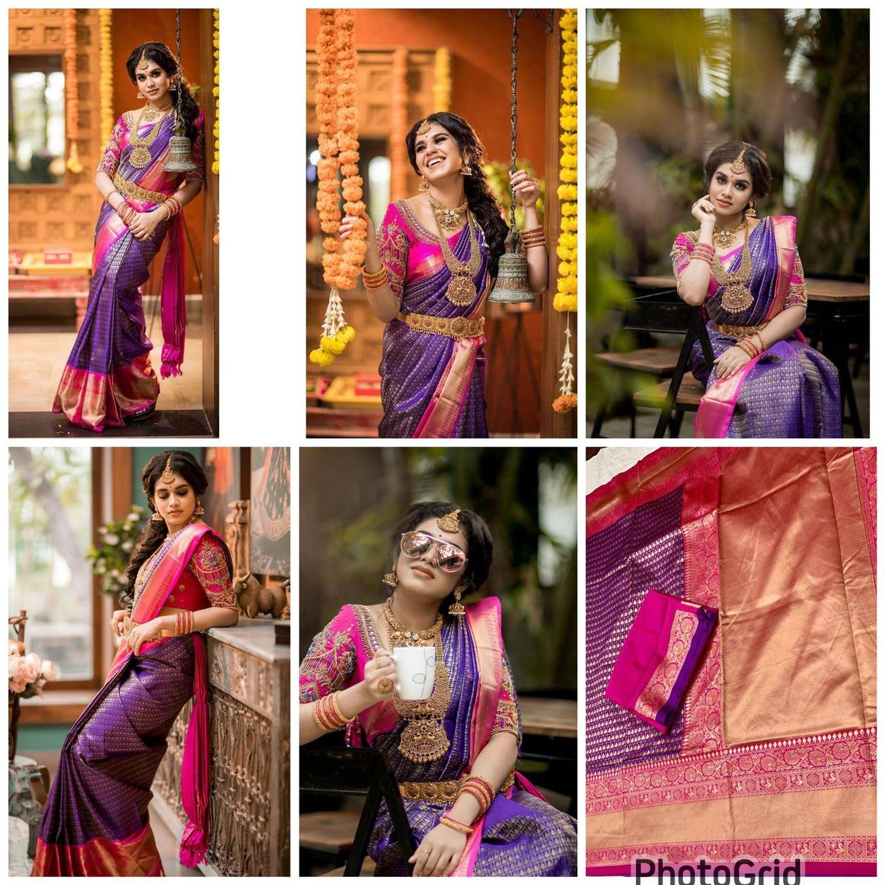 Presenting Enchanting Yet Breathable Organic Banarasi Sarees